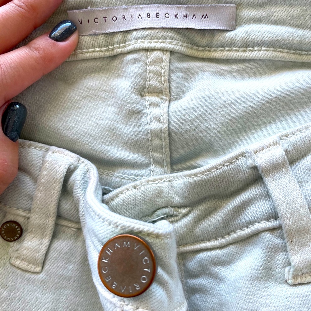 Victoria Beckham very Light blue skinny jeans 🤍